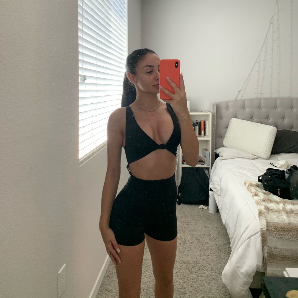 Tiger Mist Black Alexa Playsuit